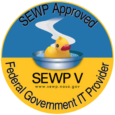 sewp approved federal government IT provider logo